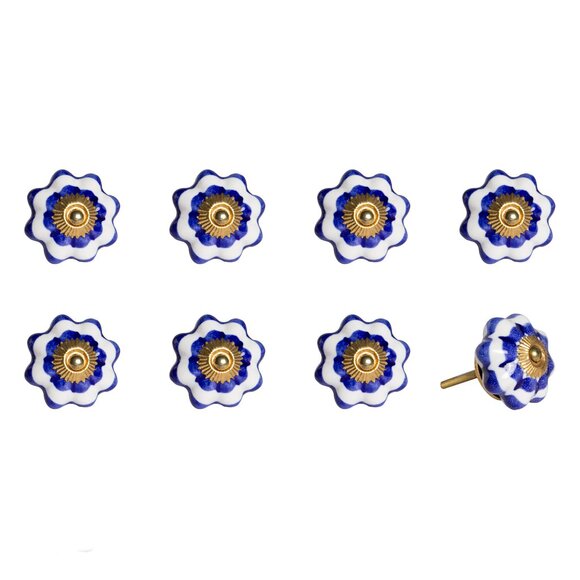 Knob-It Home Decor Classic Cabinet & Drawer Knobs | 8-Piece | K000014 - Picture 1 of 2